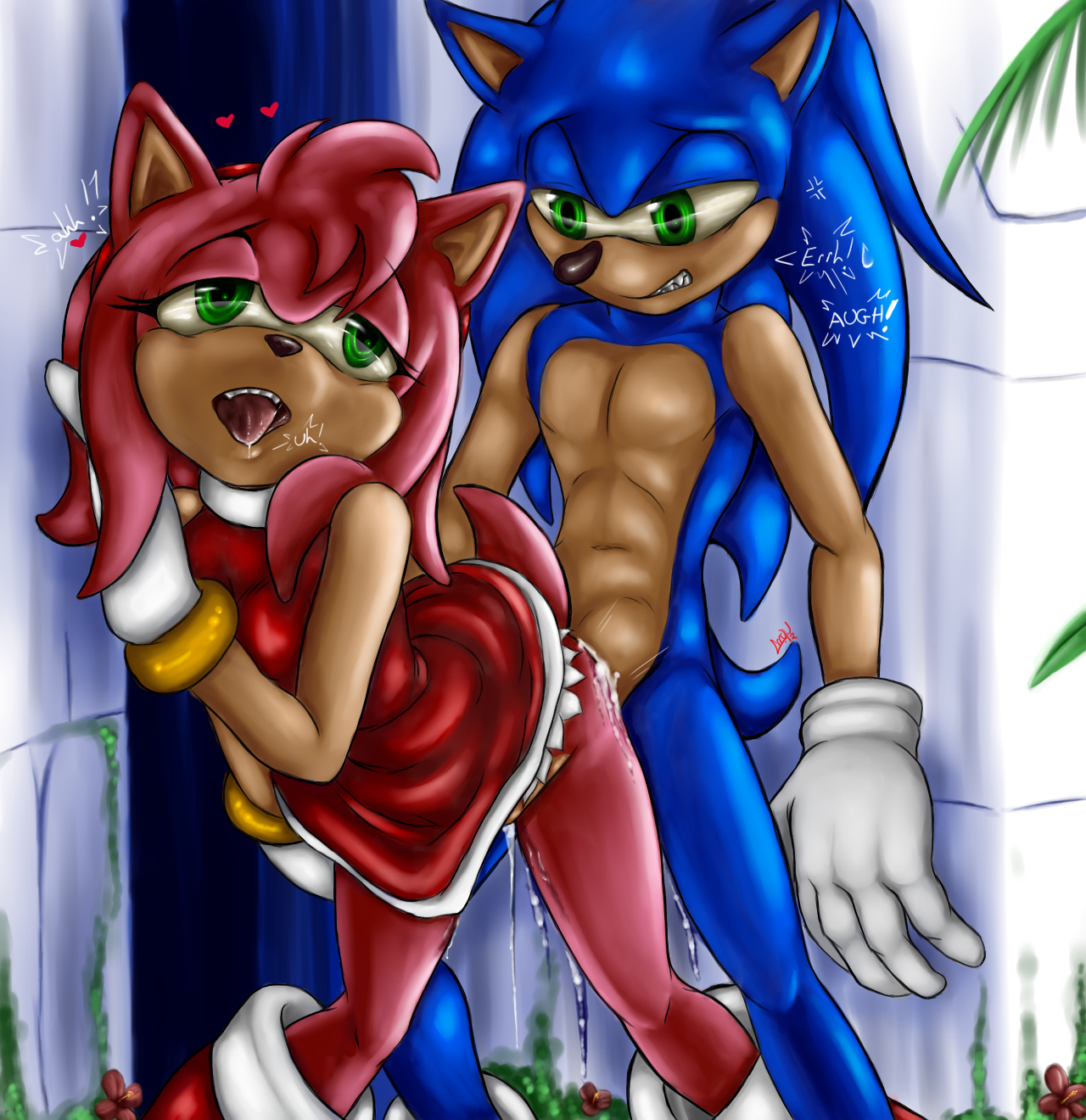 Sonic x amy rule 34