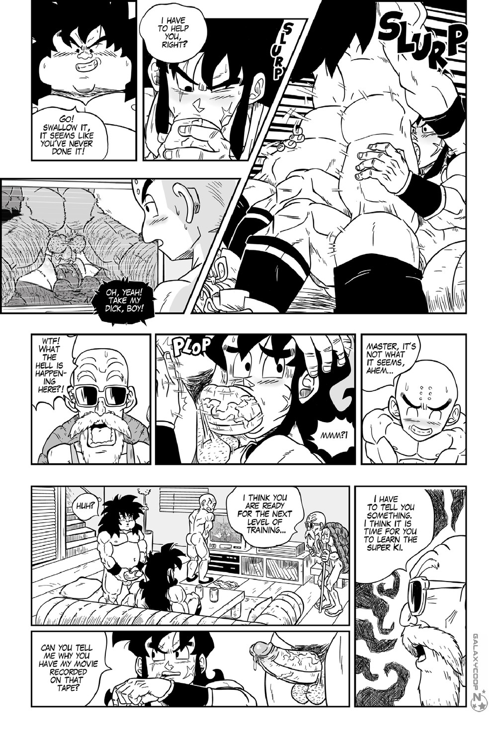 Post 5971141 Comic Dragon Ball Series Galaxycoopz Krillin Master Roshi Yajirobe Yamcha