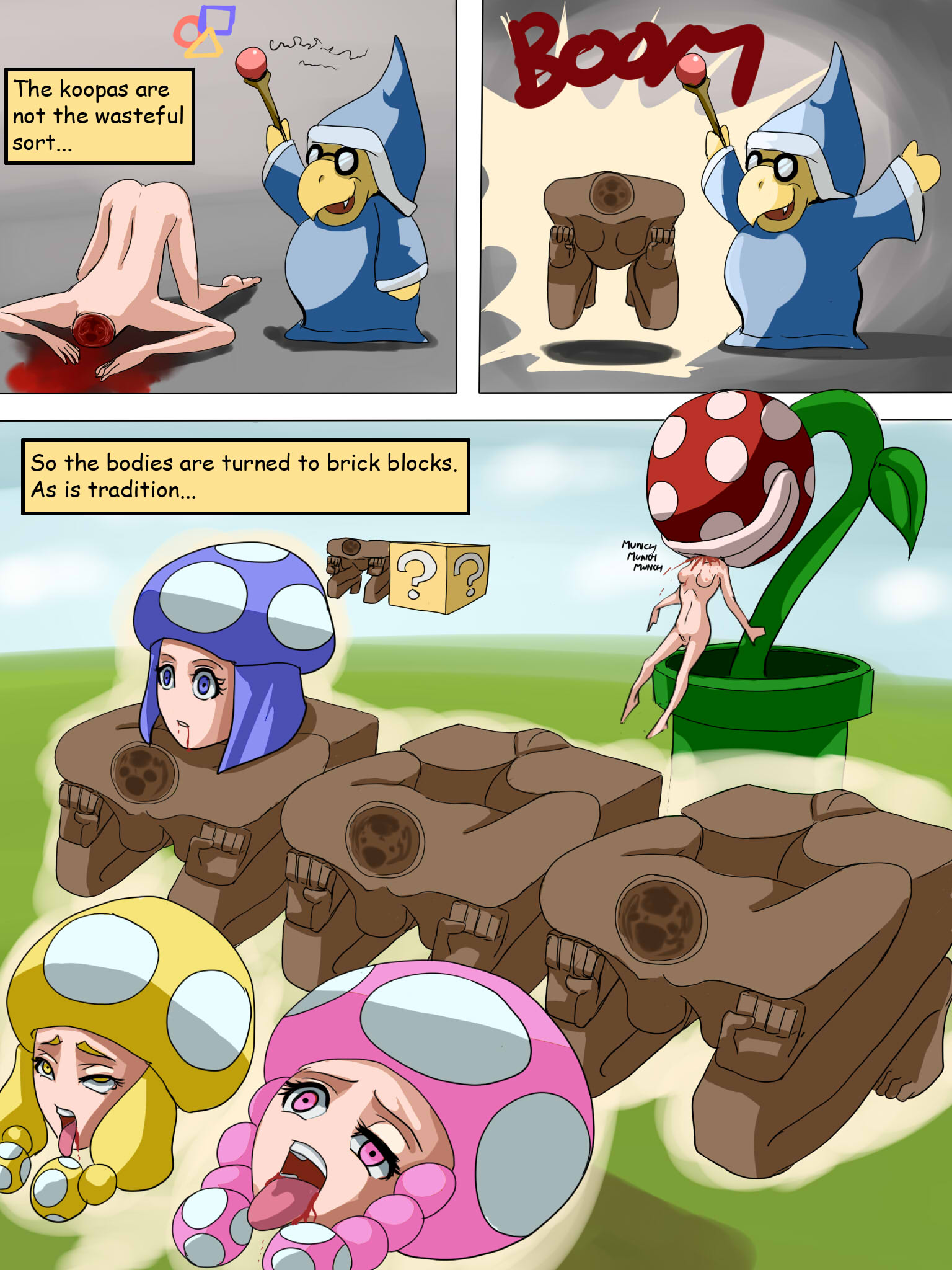 Post 1652791 Comic Koopa Magikoopa Piranhaplant Supermariobros Toad Toadette Veiled616 