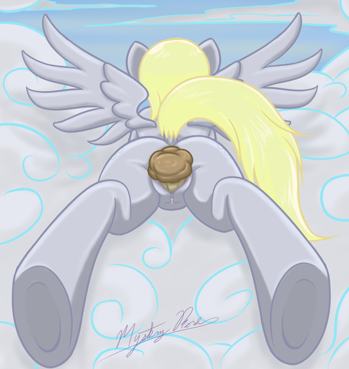 Post 979820: Derpy_Hooves food Friendship_is_Magic muffin My_Little_Pony  Mystery-Rose-MLP