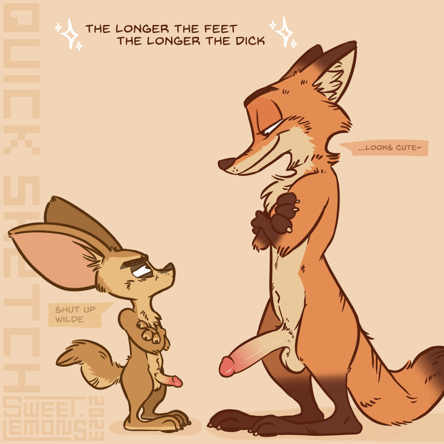 Finnick Nick_Wilde Sweet.Lemons Zootopia