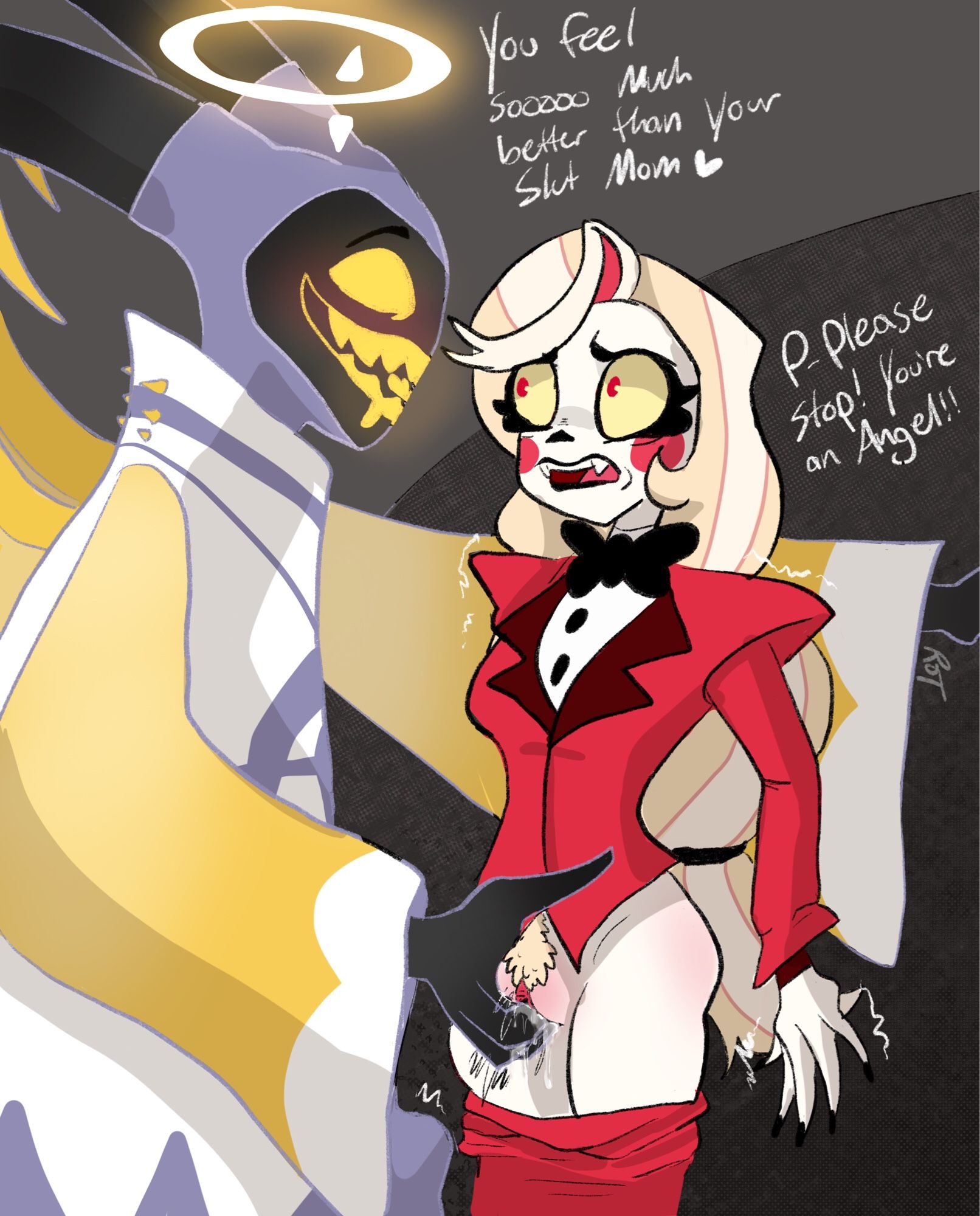 Hazbin hotel adam x charlie