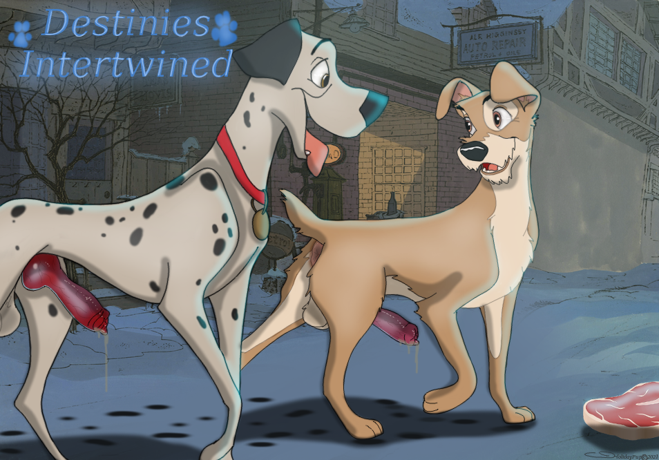 Post 4136977 101dalmatians Crossover Holidaypup Ladyandthetramp Pongo Tramp