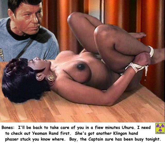 Post 1634320 Deforestkelley Fakes Leonardmccoy Nichellenichols Nyotauhura Radman Startrek 