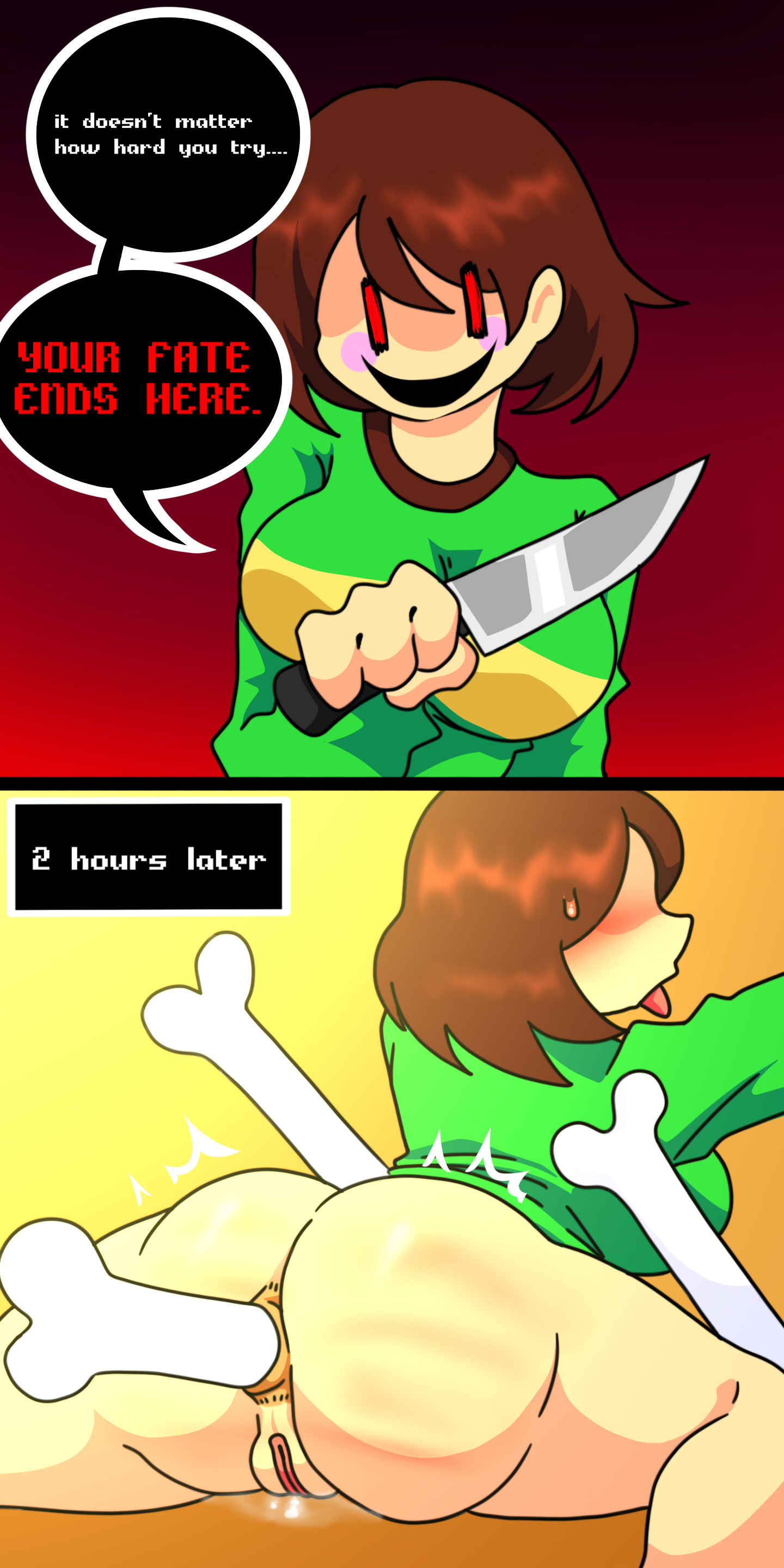 Chara undertale rule 34