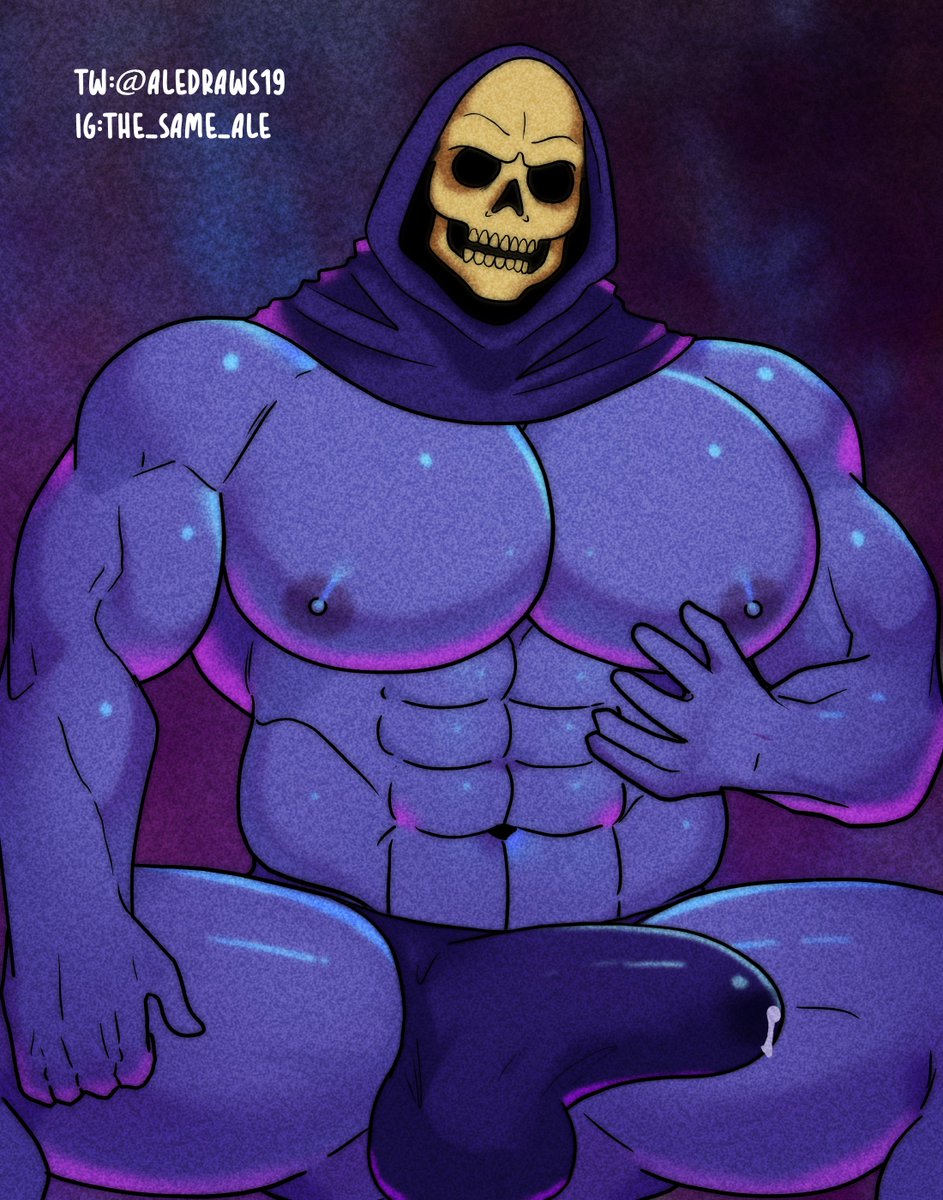 AleDraws19 Masters_of_the_Universe Skeletor