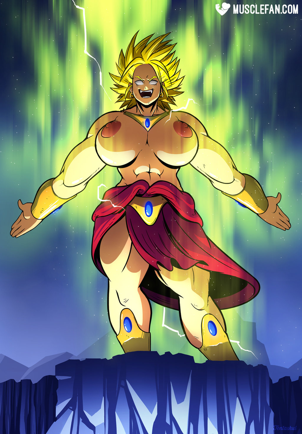 Post 1983218: Broly Dragon_Ball_(series) Rule_63 Tentaskul