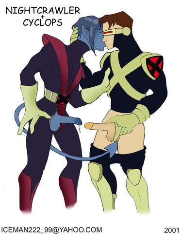 Gay Cyclops Porn - Post 722502: Cyclops Icemanblue Marvel Nightcrawler X-Men X-Men_Evolution