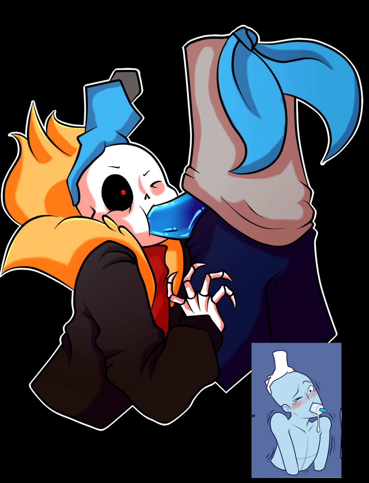 Blueberry Undertail Porn - Post 2860385: Blueberry MatrixGamerJI Sans Undertale