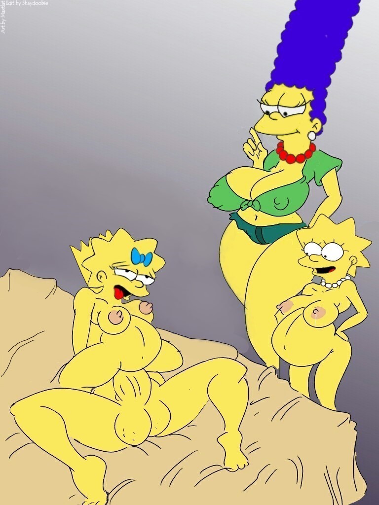 Bart_Simpson Lisa_Simpson Maggie_Simpson Marge_Simpson The_Simpsons edit maxtlat