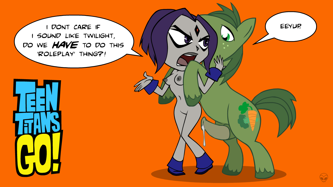 Post 893713: Beast_Boy Big_Macintosh DC Friendship_is_Magic My_Little_Pony  Raven Teen_Titans Zone