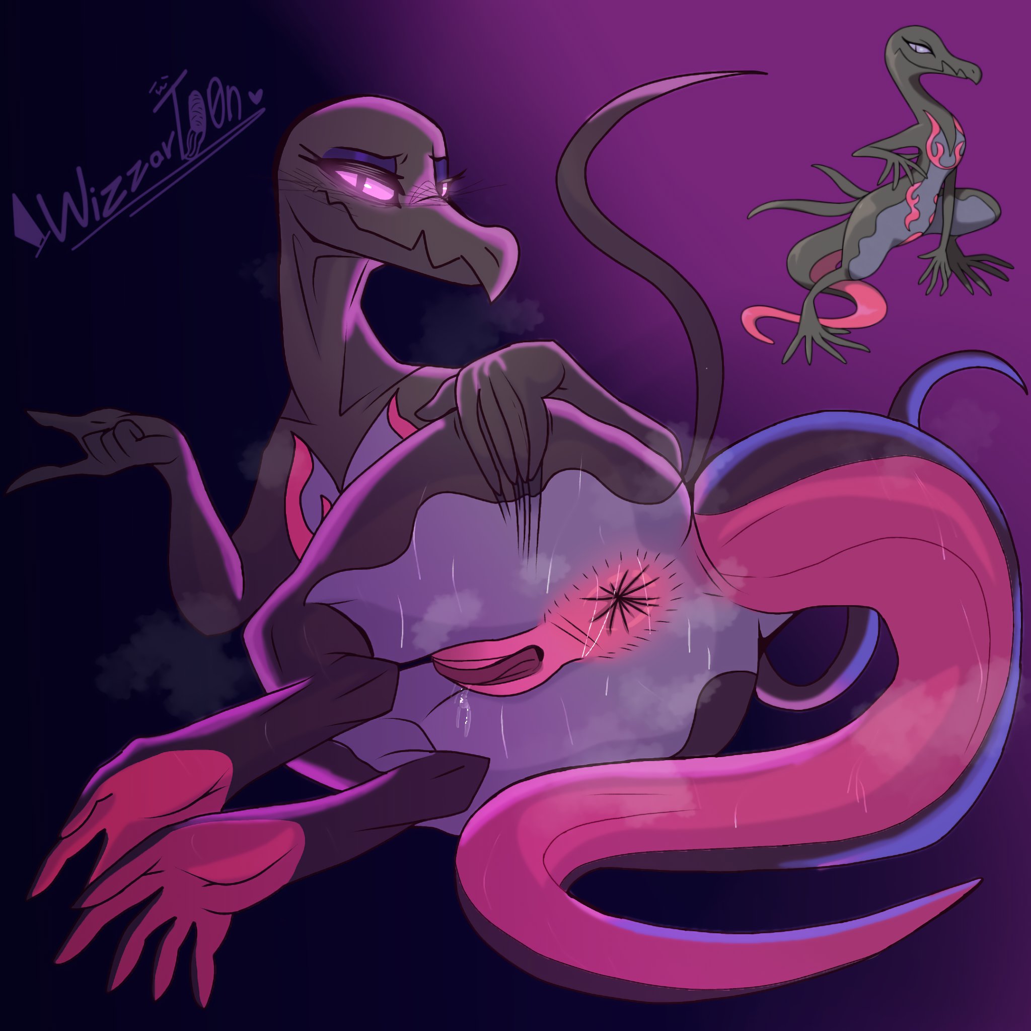 CartoonWizzard Porkyman Salazzle