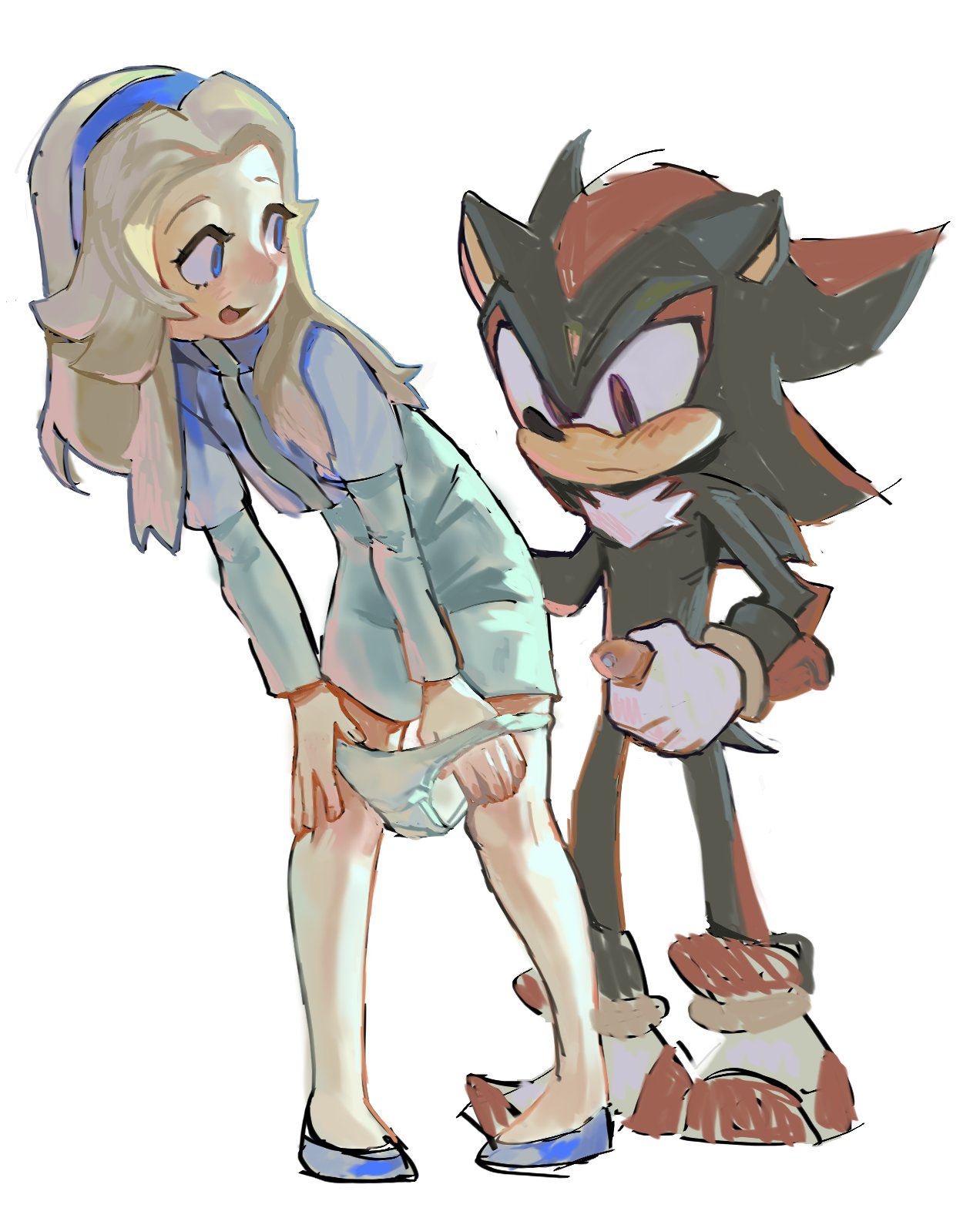 Maria_Robotnik PastelLilith Shadow_the_Hedgehog Sonic_the_Hedgehog_(series)
