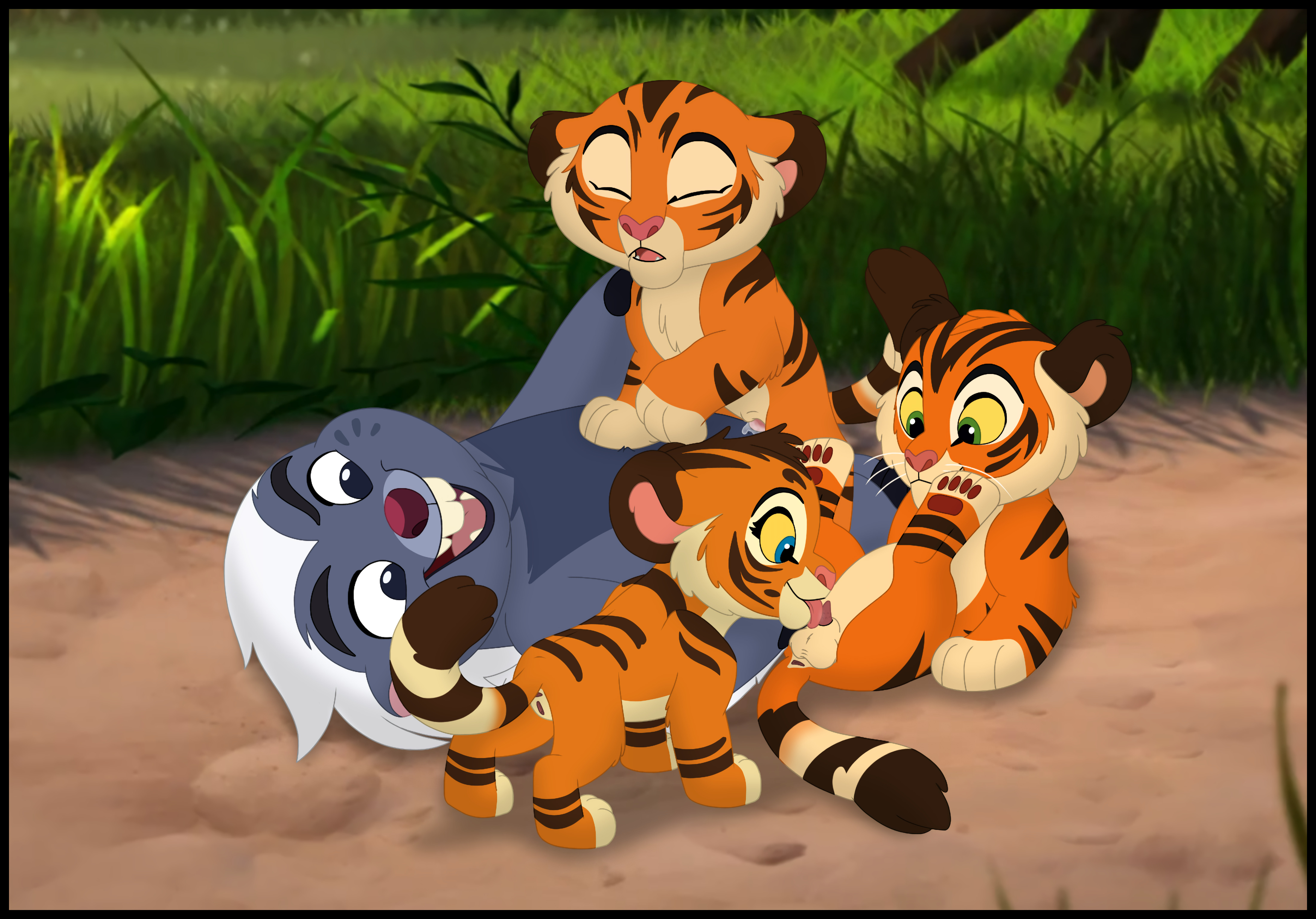 Post 3854581 Bunga Feliks Kaion Pasha Polina The Lion Guard The Lion King