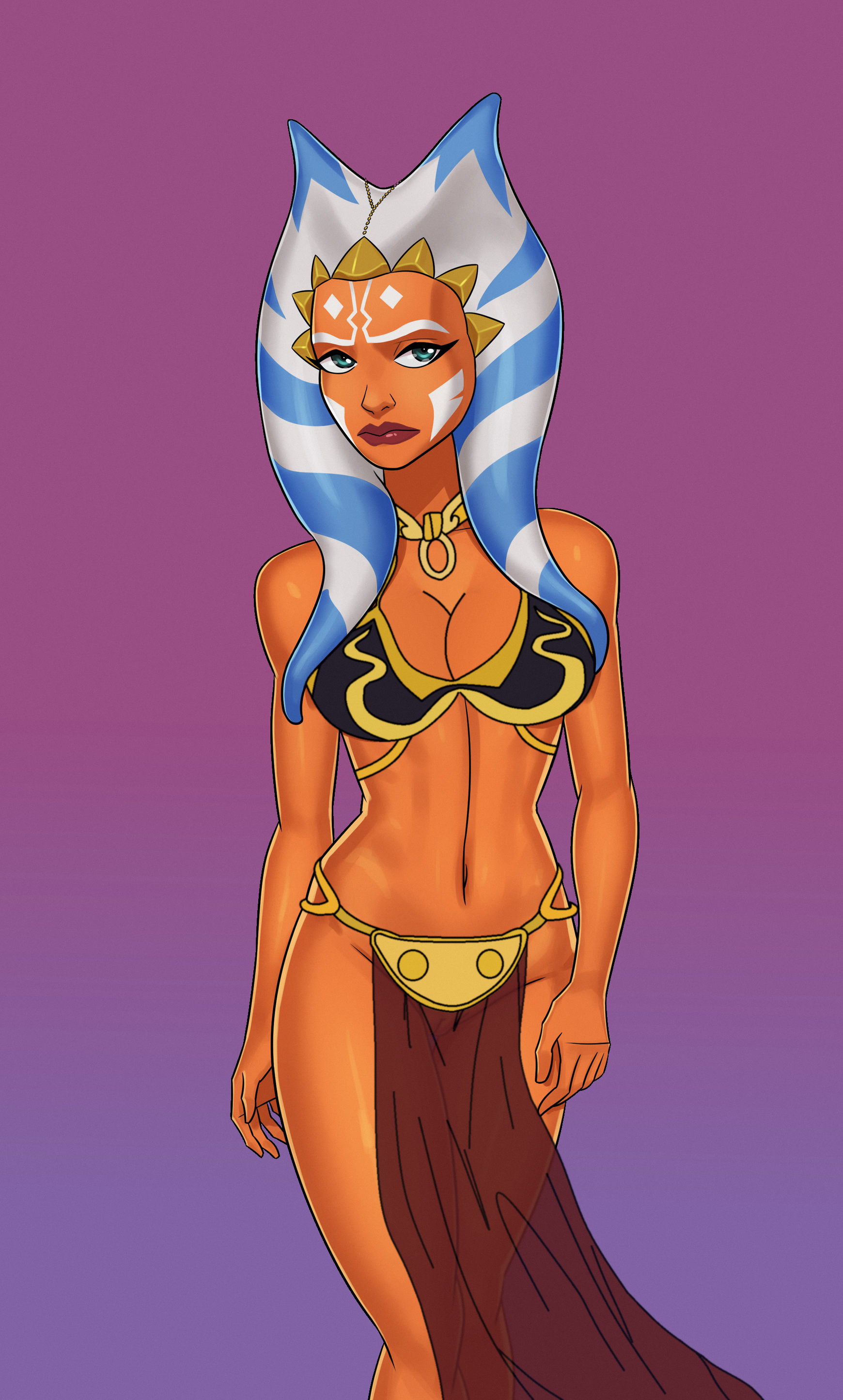 Ahsoka_Tano AlexSkullUterna Clone_Wars Star_Wars SunsetRiders7 edit togruta