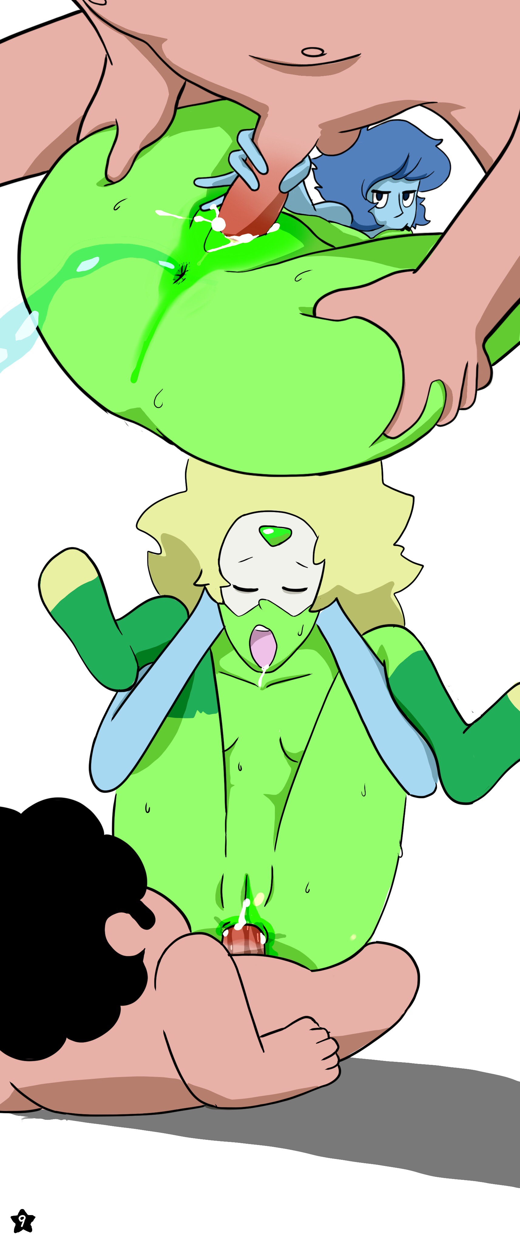 Post 2121929 Comic Dude Doodle Do Lapislazuli Peridot Stevenquartzuniverse Stevenuniverse