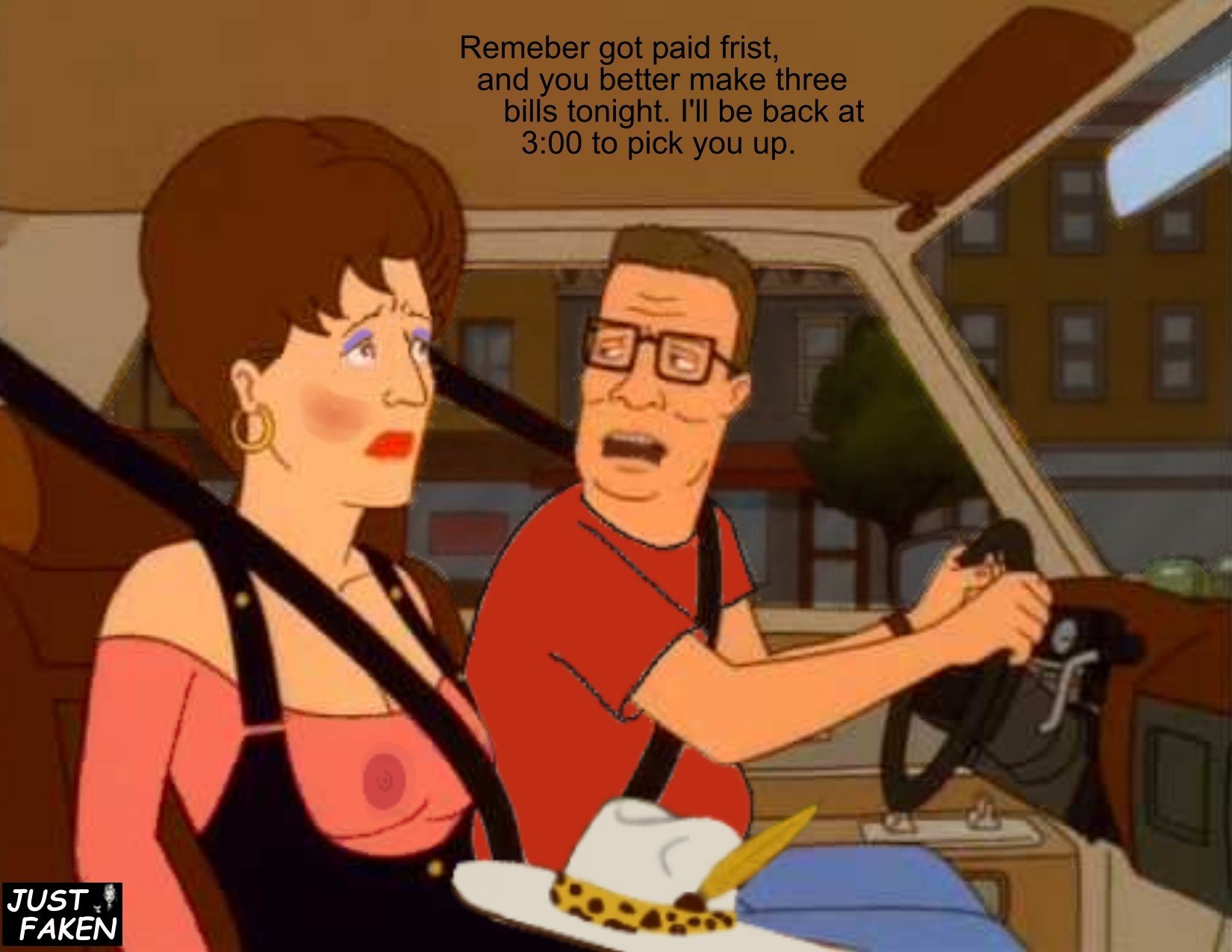 Post 2115606 Hank Hill Justfaken King Of The Hill Peggy Hill