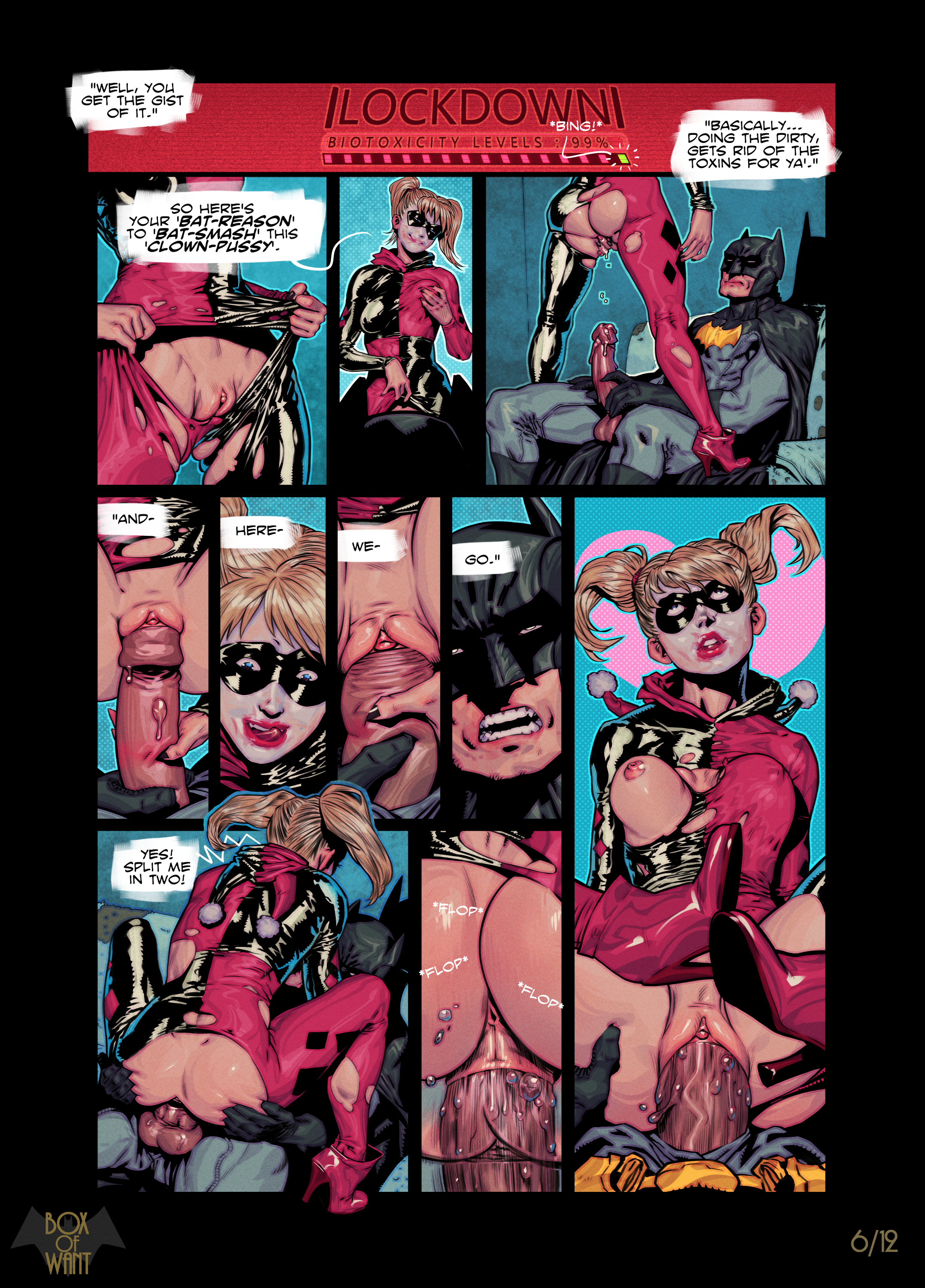 Batman and harley quin porn comic