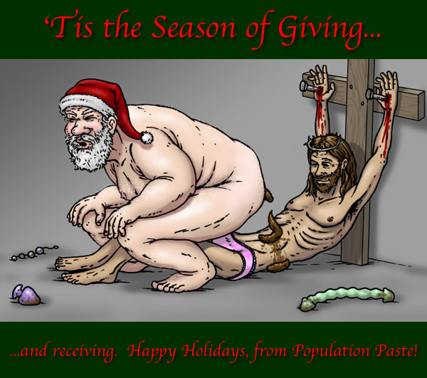 Jesus Porn - Post 16686: Christianity Christmas Jesus Population_Paste religion  Santa_Claus