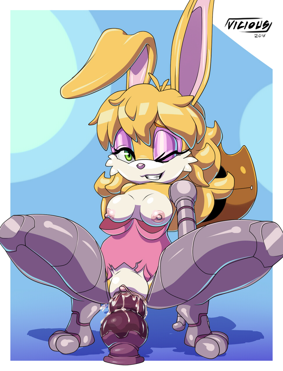 Bunnie_Rabbot Sonic_the_Hedgehog_(series) ViciousTyrant