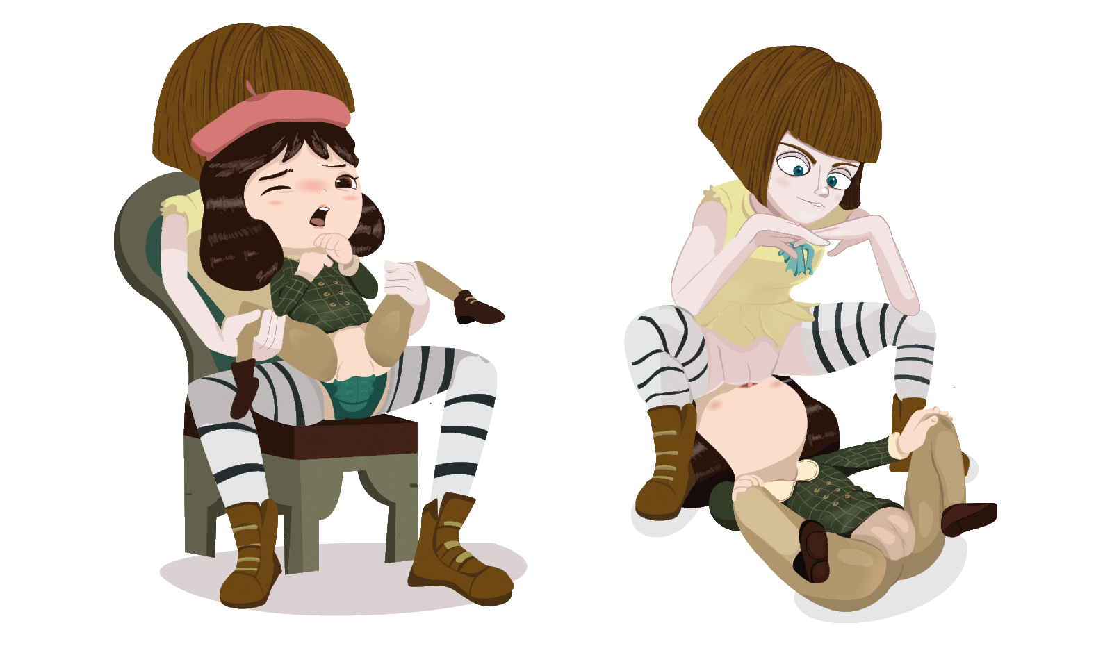 Post 4832652: crossover Fran_Bow Fran_Bow_Dagenhart gosgoz  Little_Misfortune Misfortune_Ramirez_Hernandez