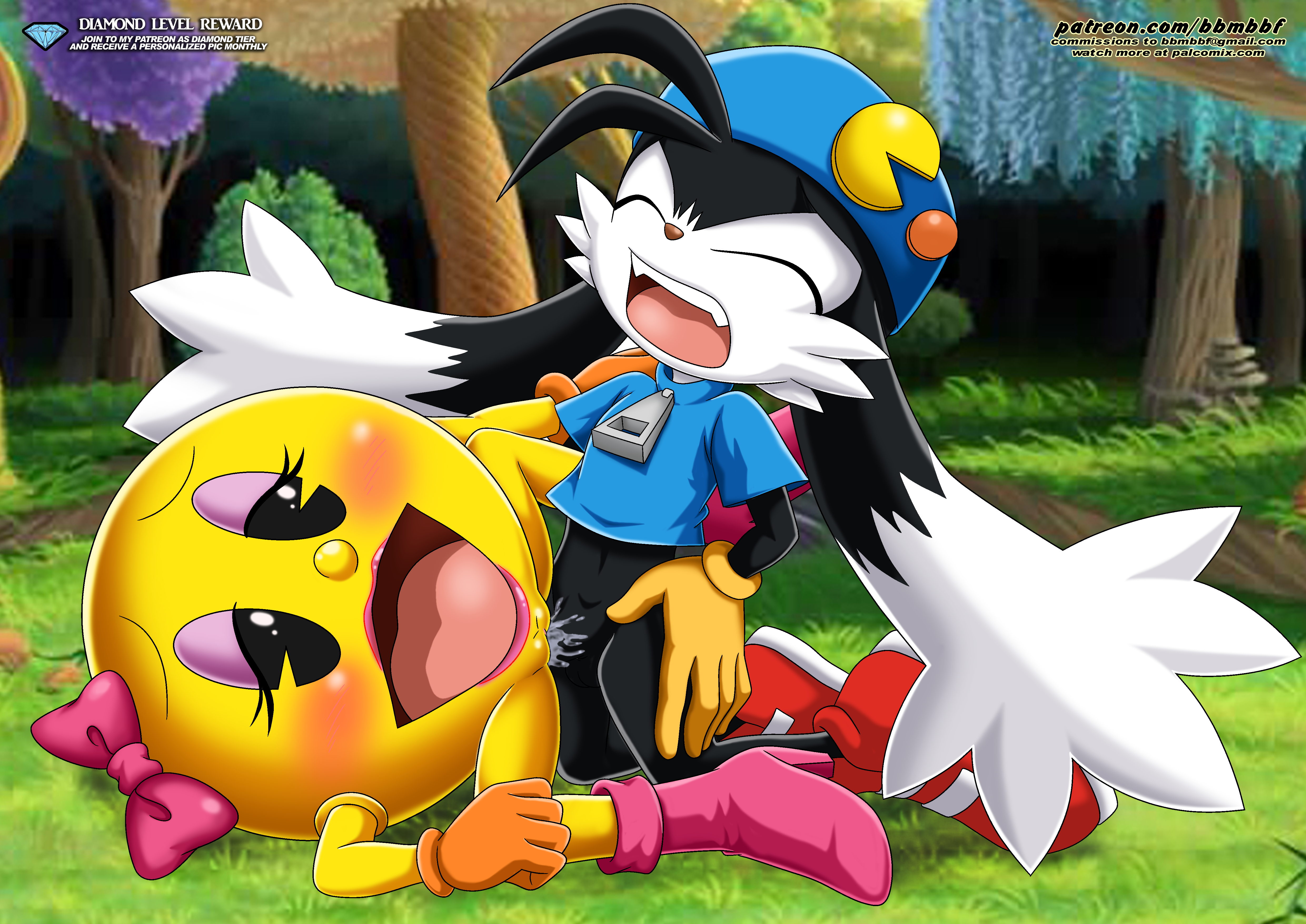 Klonoa Klonoa_(series) Ms._Pac-Man Pac-Man_(series) PalComix crossover