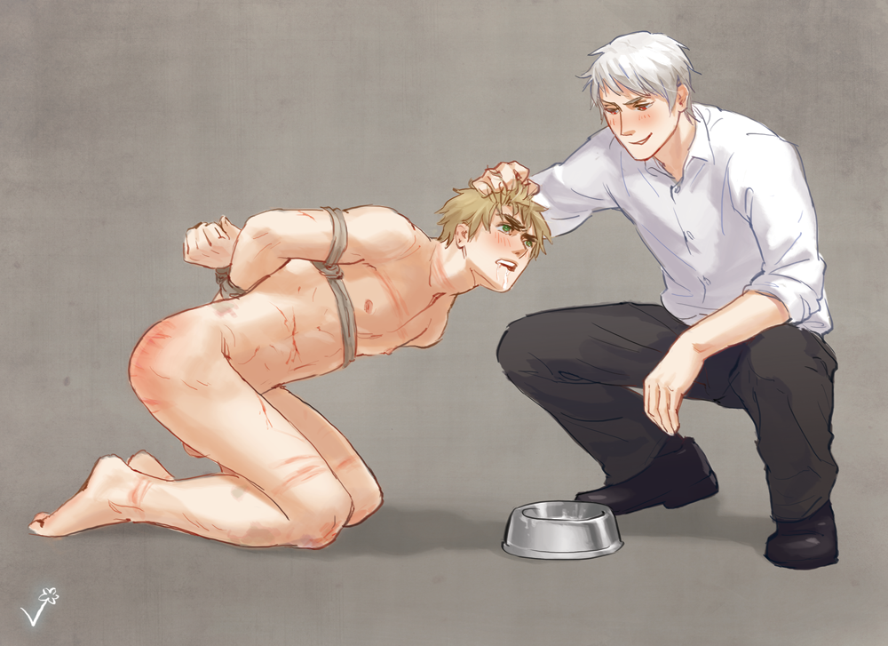 Arthur_Kirkland Axis_Powers_Hetalia England Gilbert_Weillschmidt Prussia Vuri