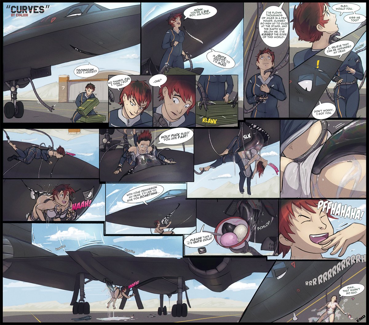 Evalion Ratbat airplane comic inanimate sr-71