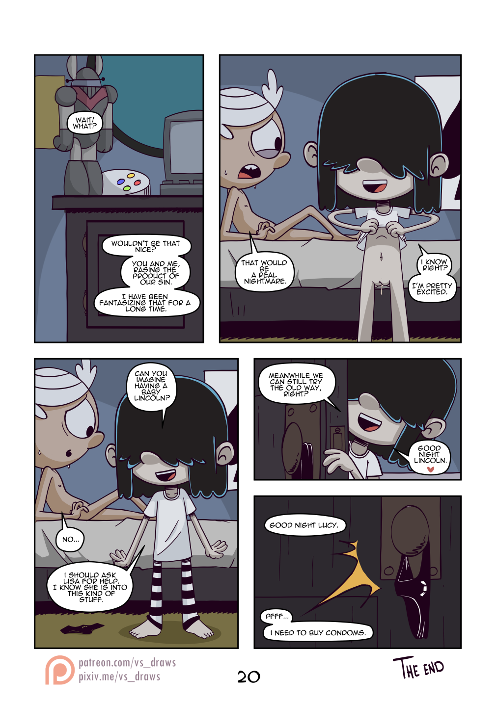 Post 2215187 Comic Lincolnloud Lucyloud Theloudhouse Vsdrawfag 5021