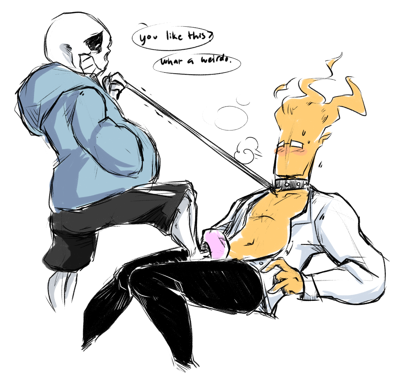 Post Grillby Sans Undertale