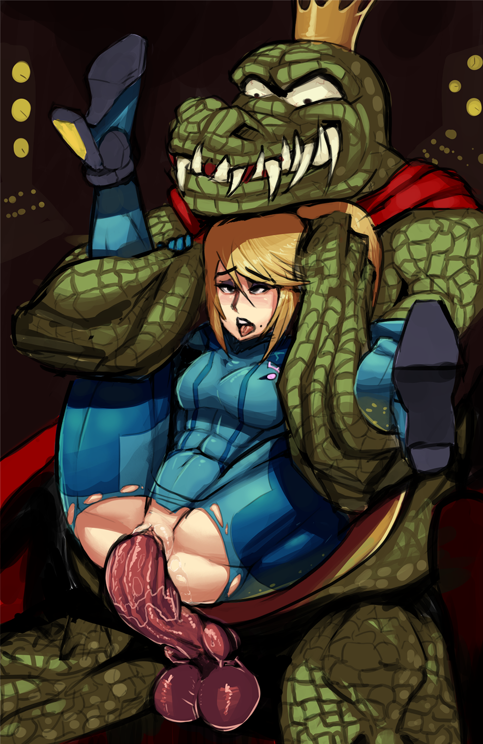 Boxman Donkey_Kong_Country King_K._Rool Kremling Metroid Samus_Aran Super_Smash_Bros. crossover