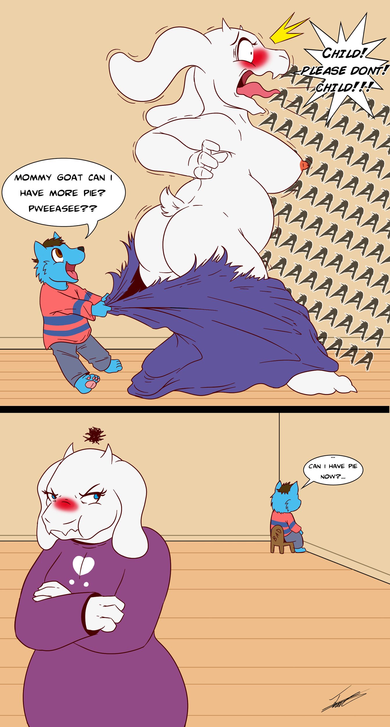 Post 1768785: beowulf100 Toriel Undertale