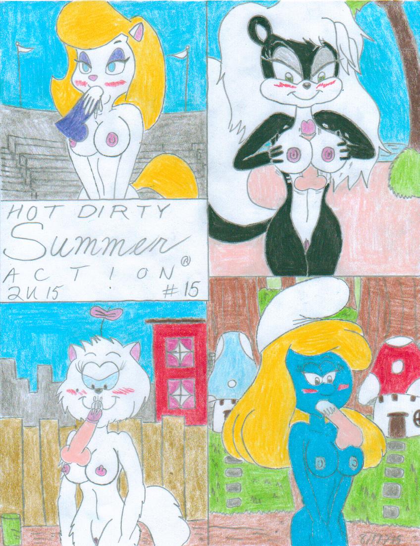 Dixie Heathcliff SHREKRULEZ Smurfette Sonja The_Smurfs