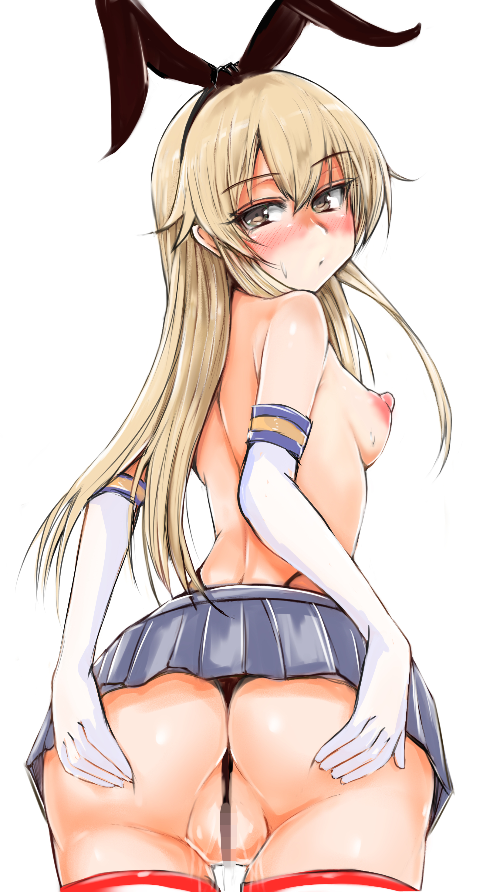 Kantai_Collection Shimakaze misoperopero