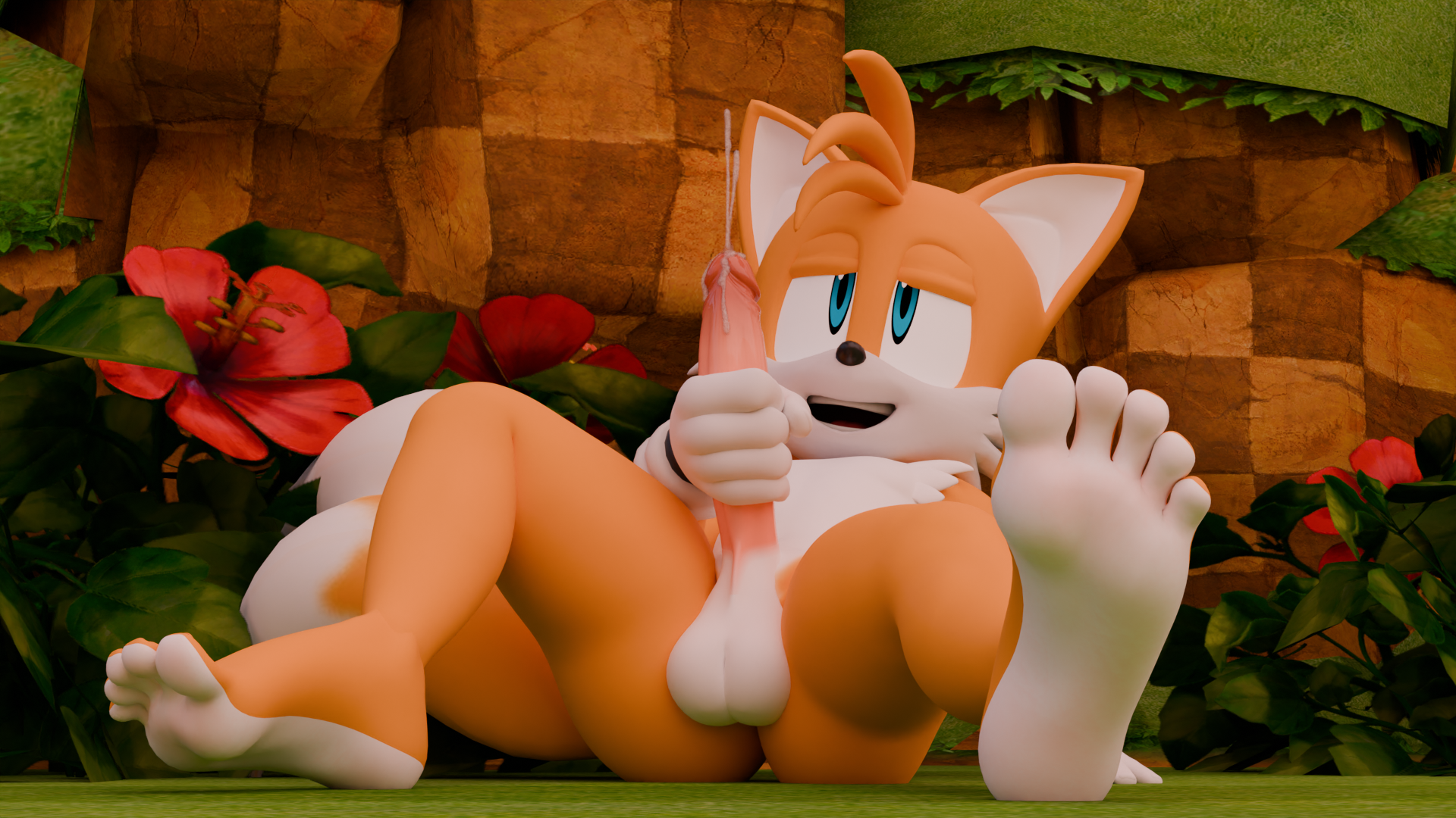 Sonic_the_Hedgehog_(series) Tails TwinTails3D blender