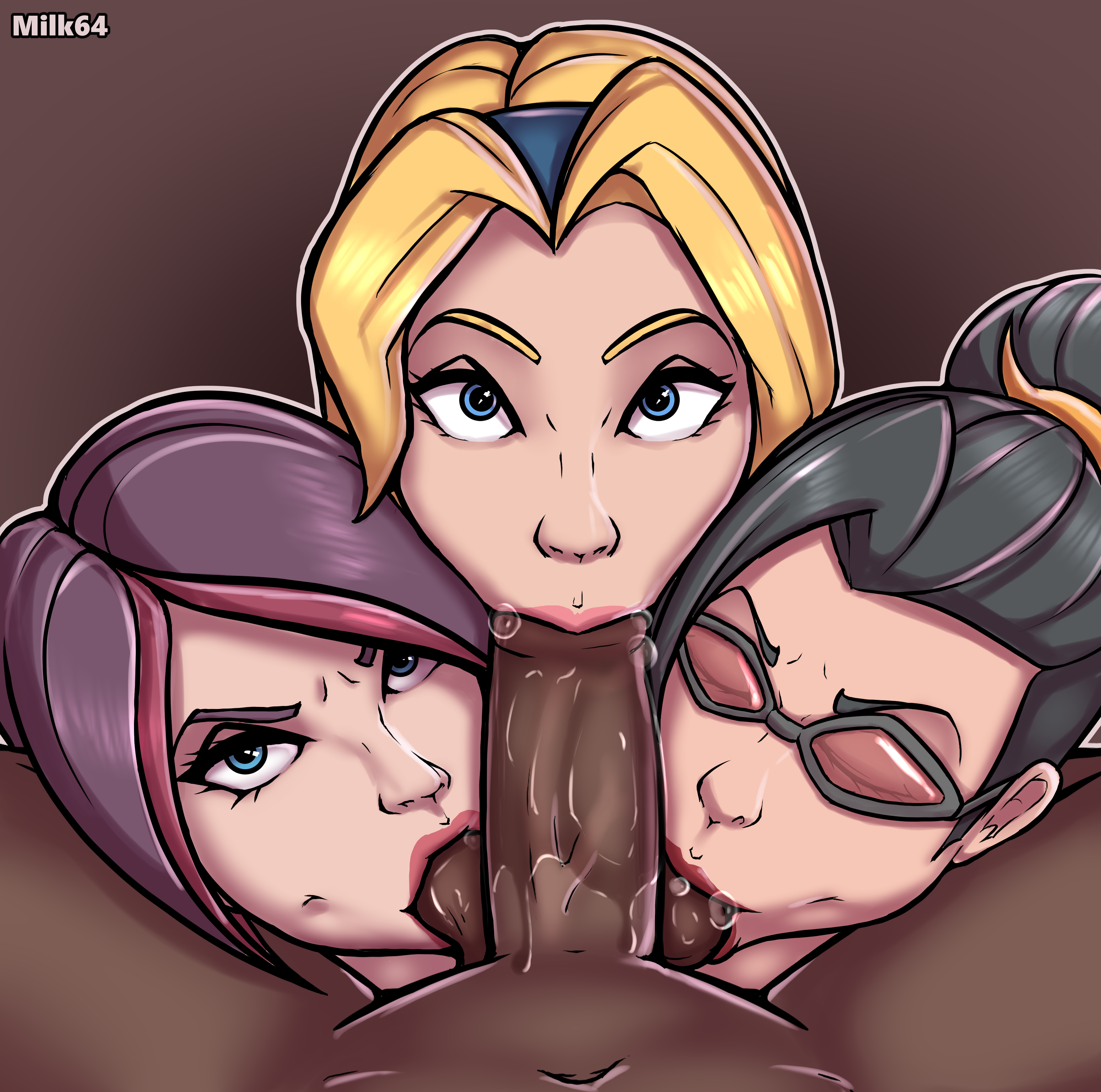 Fiora_Laurent League_of_Legends Luxanna_Crownguard Milk64 Vayne