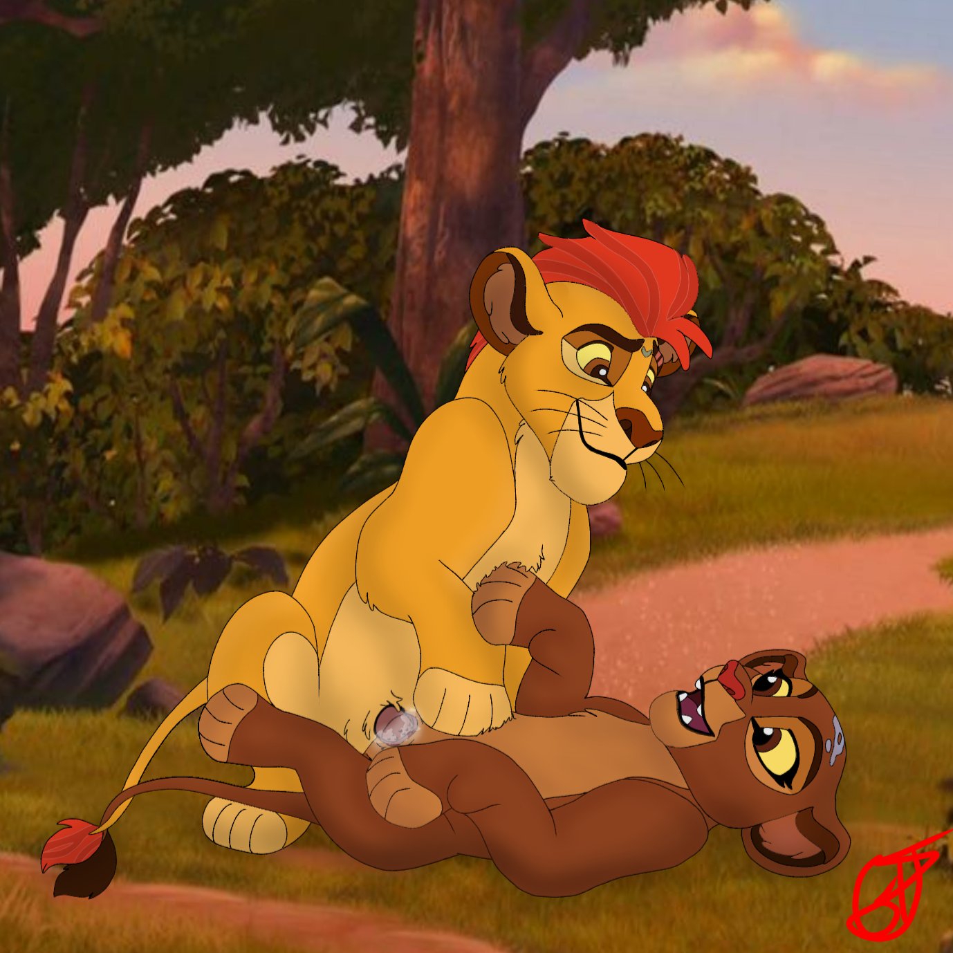 Post 3936241 Kion Kovu75796 Rani The Lion Guard The Lion King