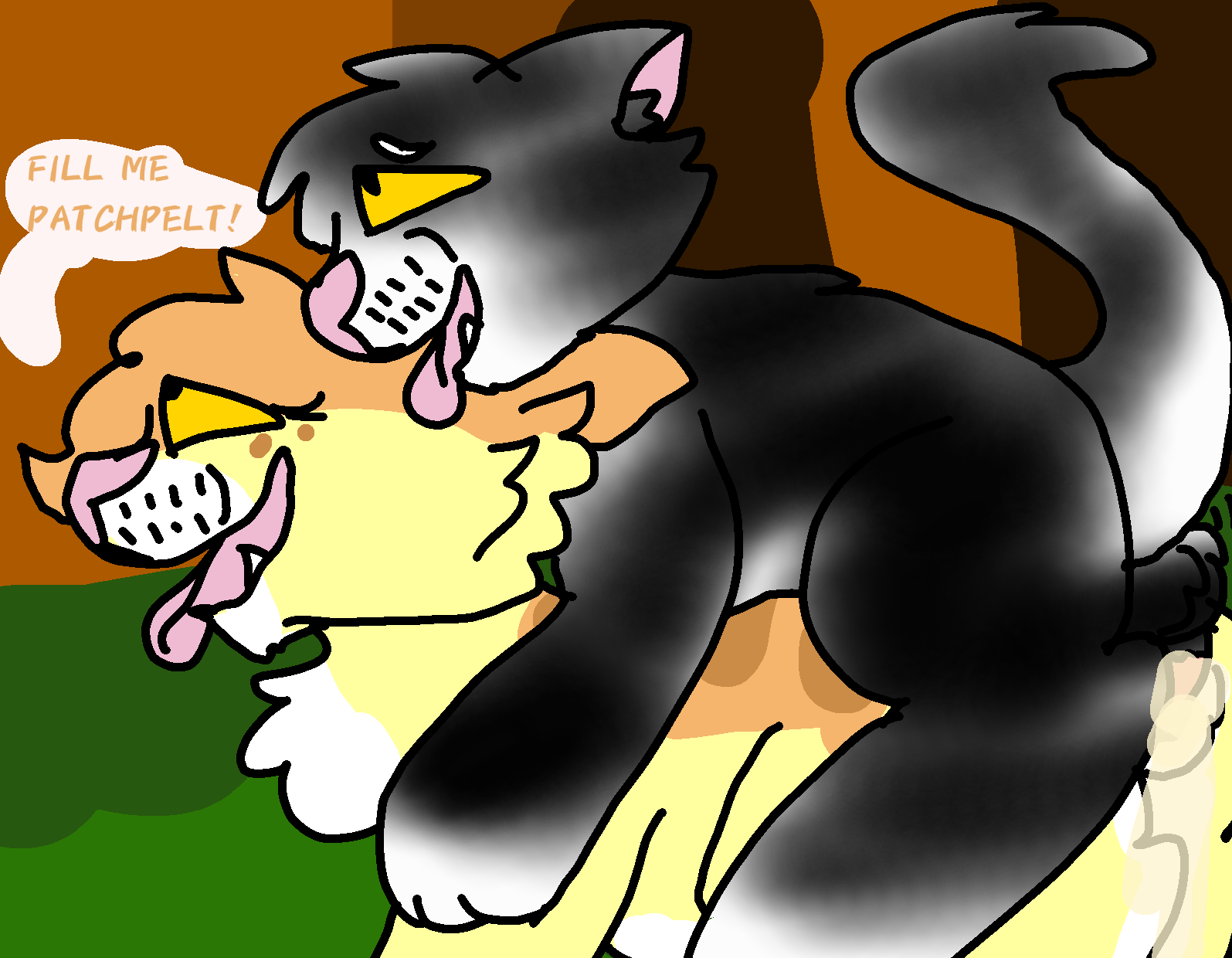 Post 3505857 A Slutty Cat22 Goldenflower Patchpelt Warrior Cats