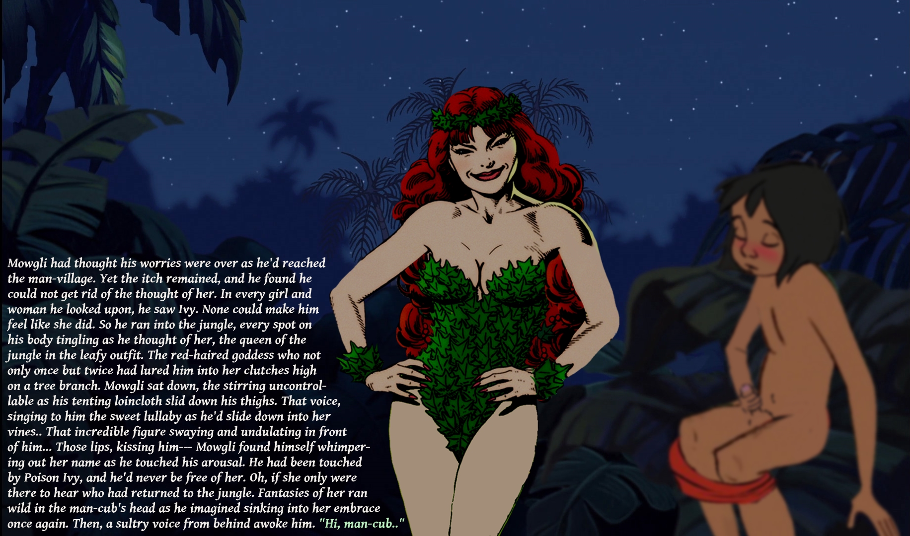 Post 3243689 Batmanseries Crossover Dc Edit Mowgli Poisonivy Thejunglebook 2987