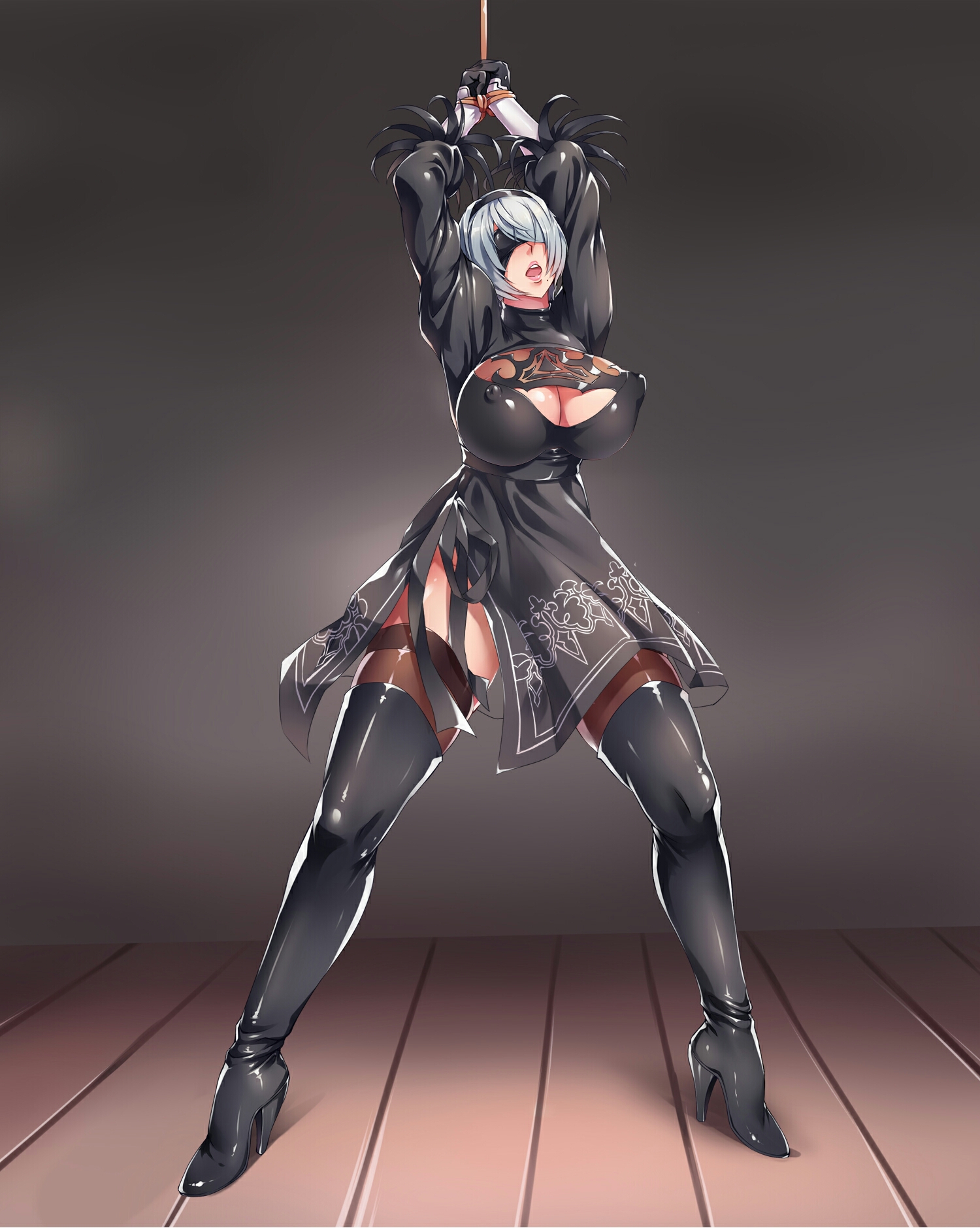 Nier_(series) Nier_Automata YoRHa_No.2_Type_B darkmooon