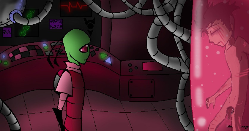 Dib_Membrane Invader_Zim Irken Zim gtking87