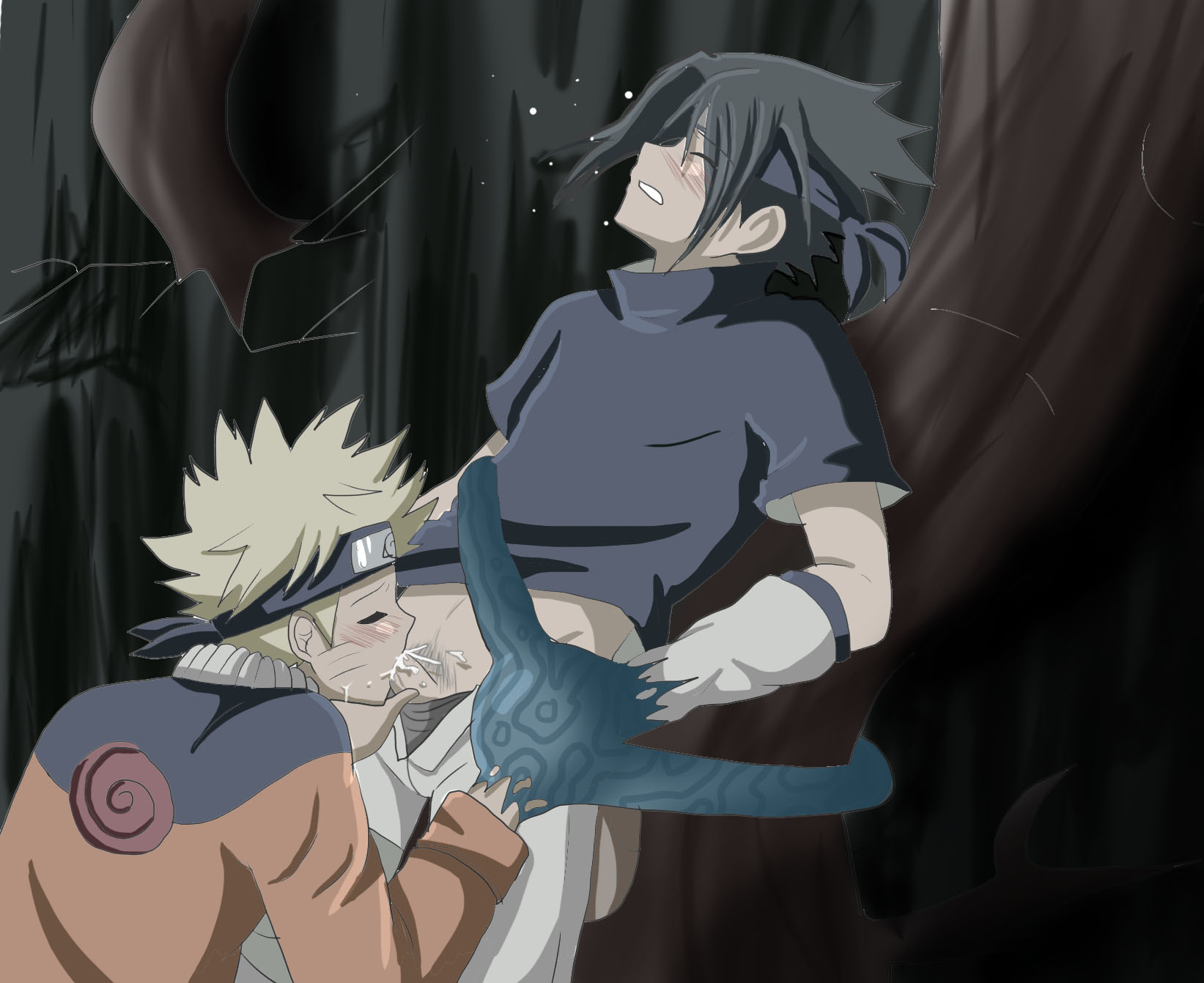 Post 910405: AngelofHapiness Naruto Naruto_Uzumaki Sasuke_Uchiha