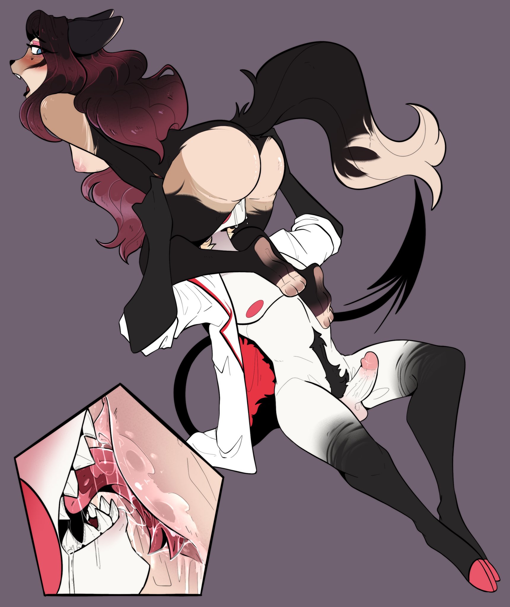 Hazbin_Hotel Lucifer_Morningstar WhiteArtBlood