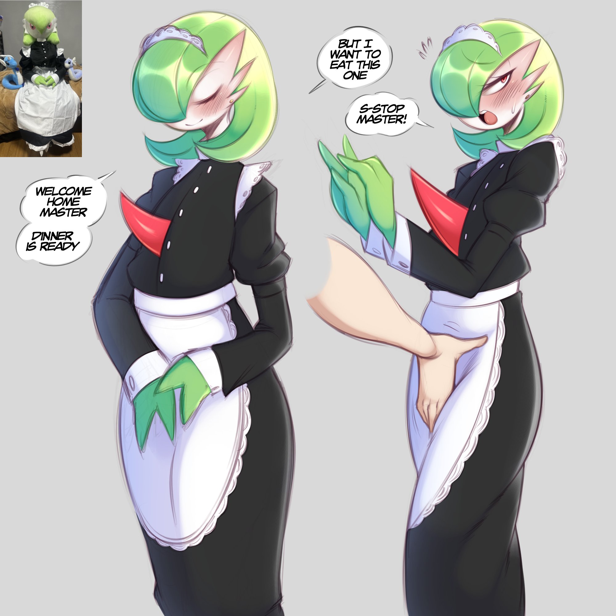 Life size gardevoir plush