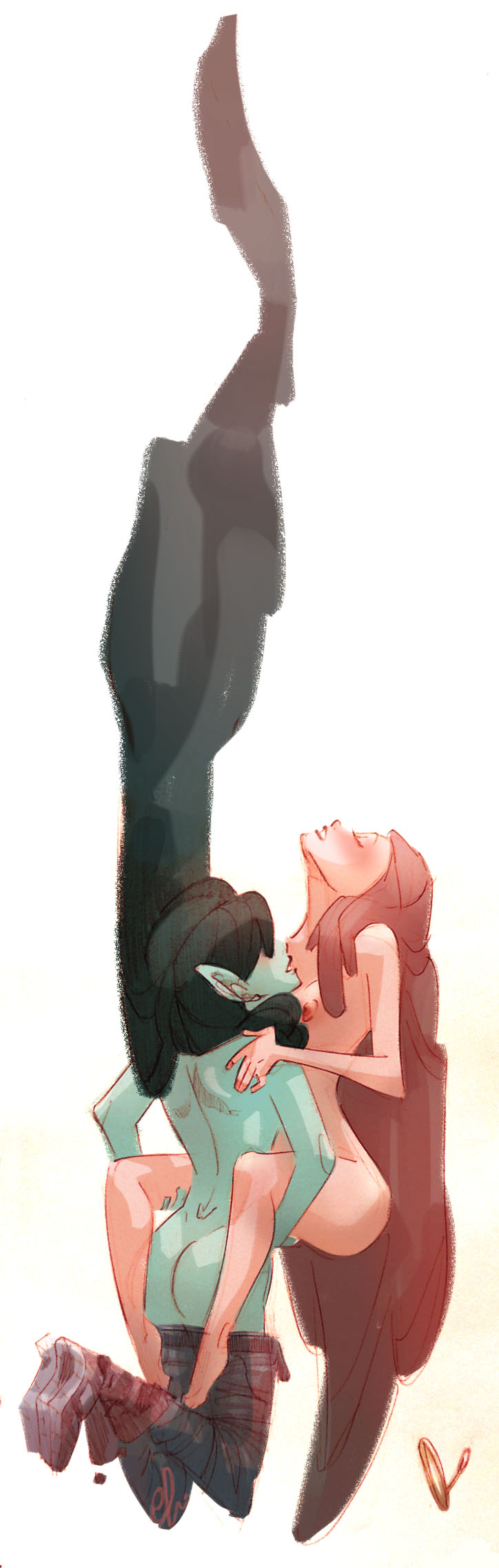 Adventure_Time Marceline Princess_Bubblegum gogetaroomie