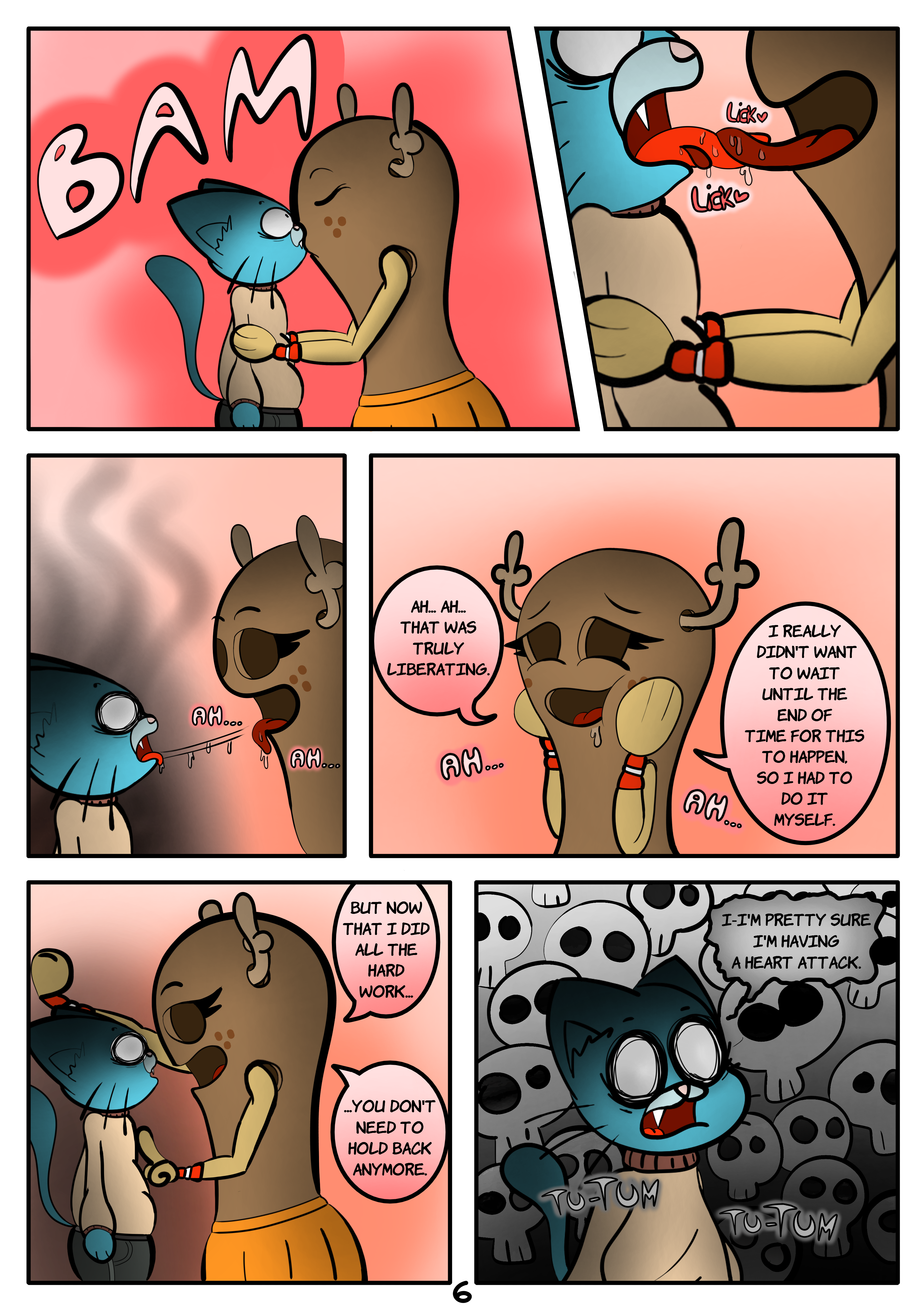 Post 3984392: comic giacomopode Gumball_Watterson Penny_Fitzgerald  The_Amazing_World_of_Gumball