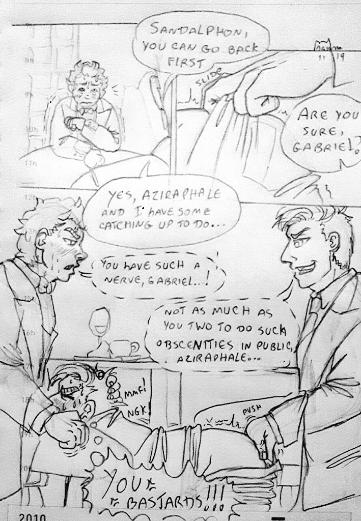 Post 4544092 Aziraphale Comic Crowley Gabriel Goodomens Ryoukon 0895