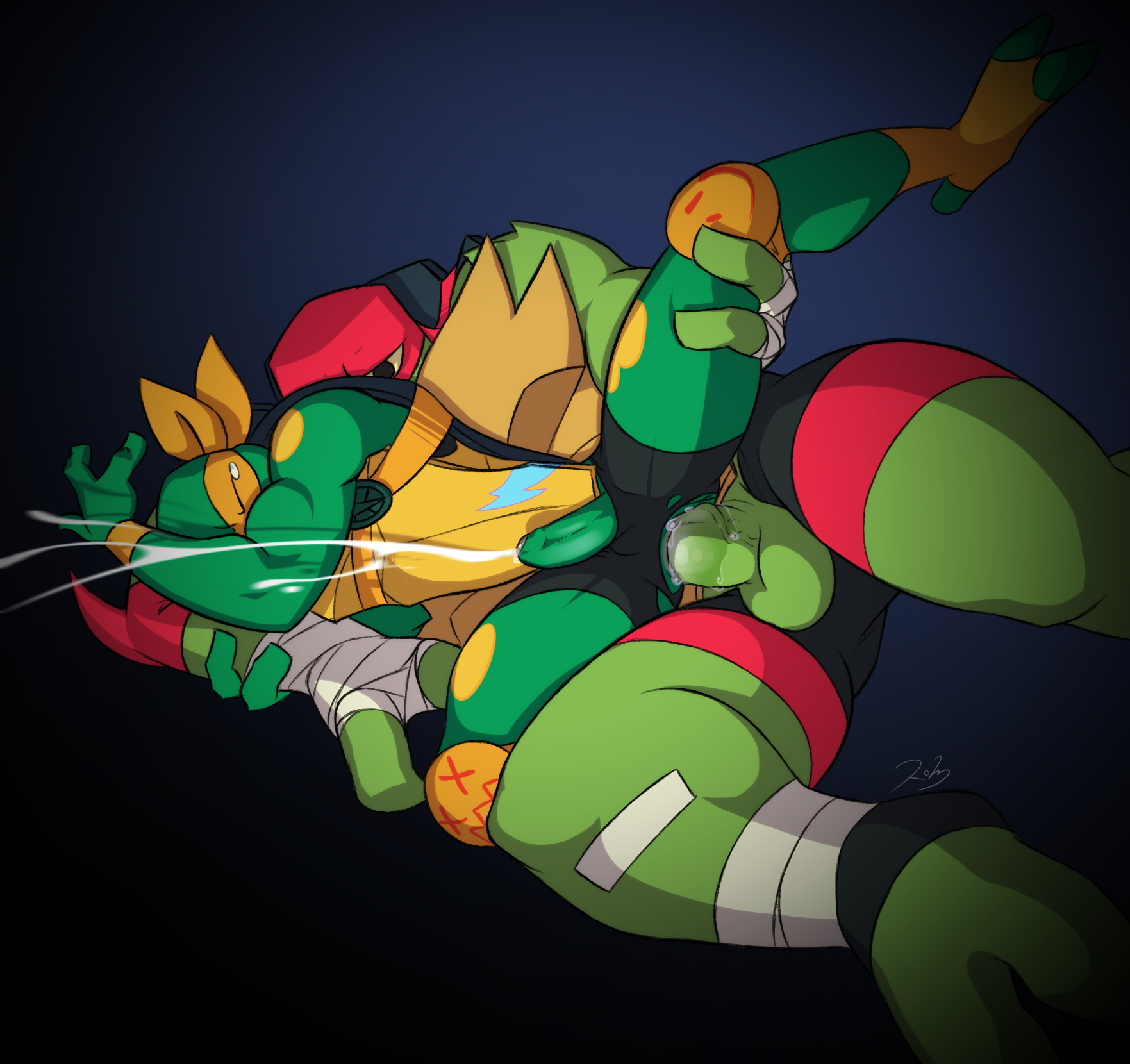 Post 2477706 Michelangelo Raphael Riseoftheteenagemutantninjaturtles Rolz Teenagemutant 