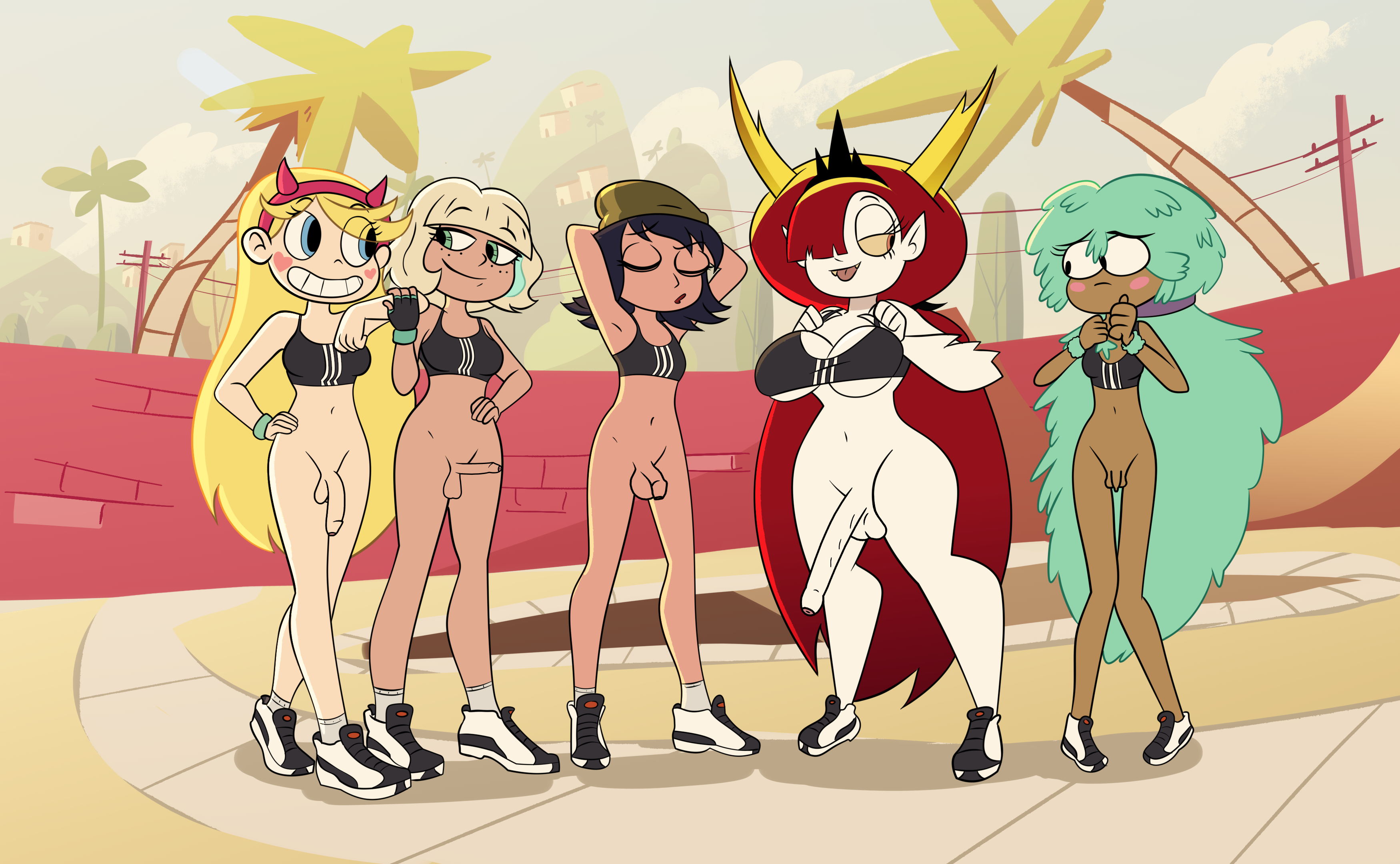 DeadInside97 Hekapoo Jackie_Lynn_Thomas Janna_Ordonia Kelly Star_Butterfly Star_vs_the_Forces_of_Evil edit