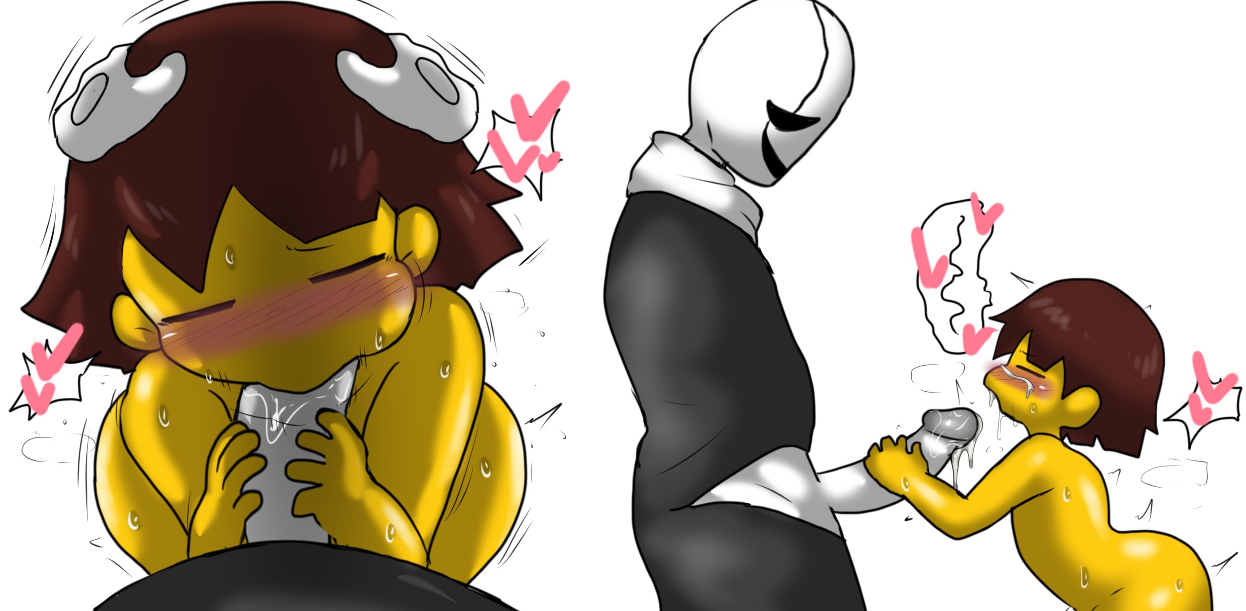 Sans x frisk rule 34